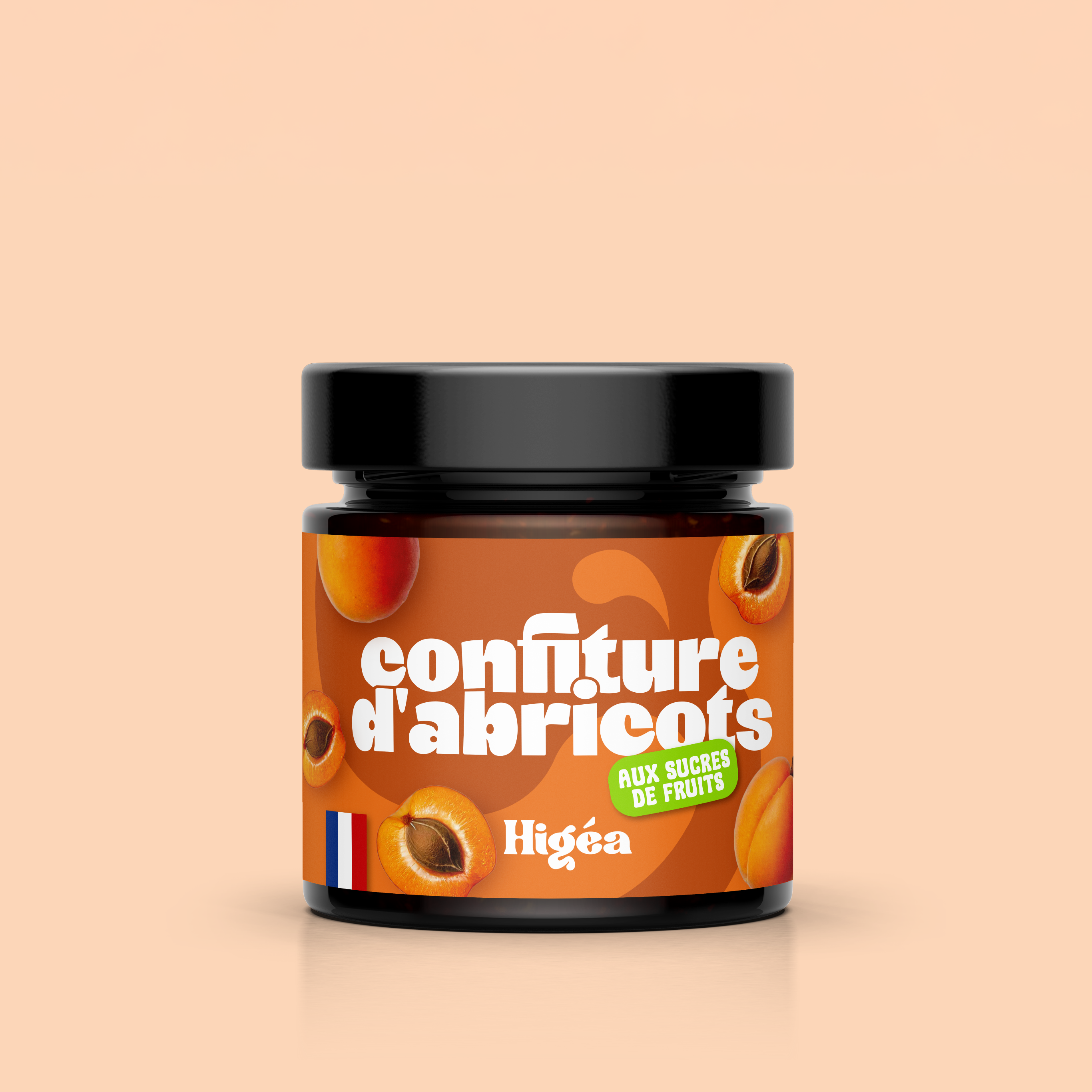 Confiture d’abricots 100% fruits