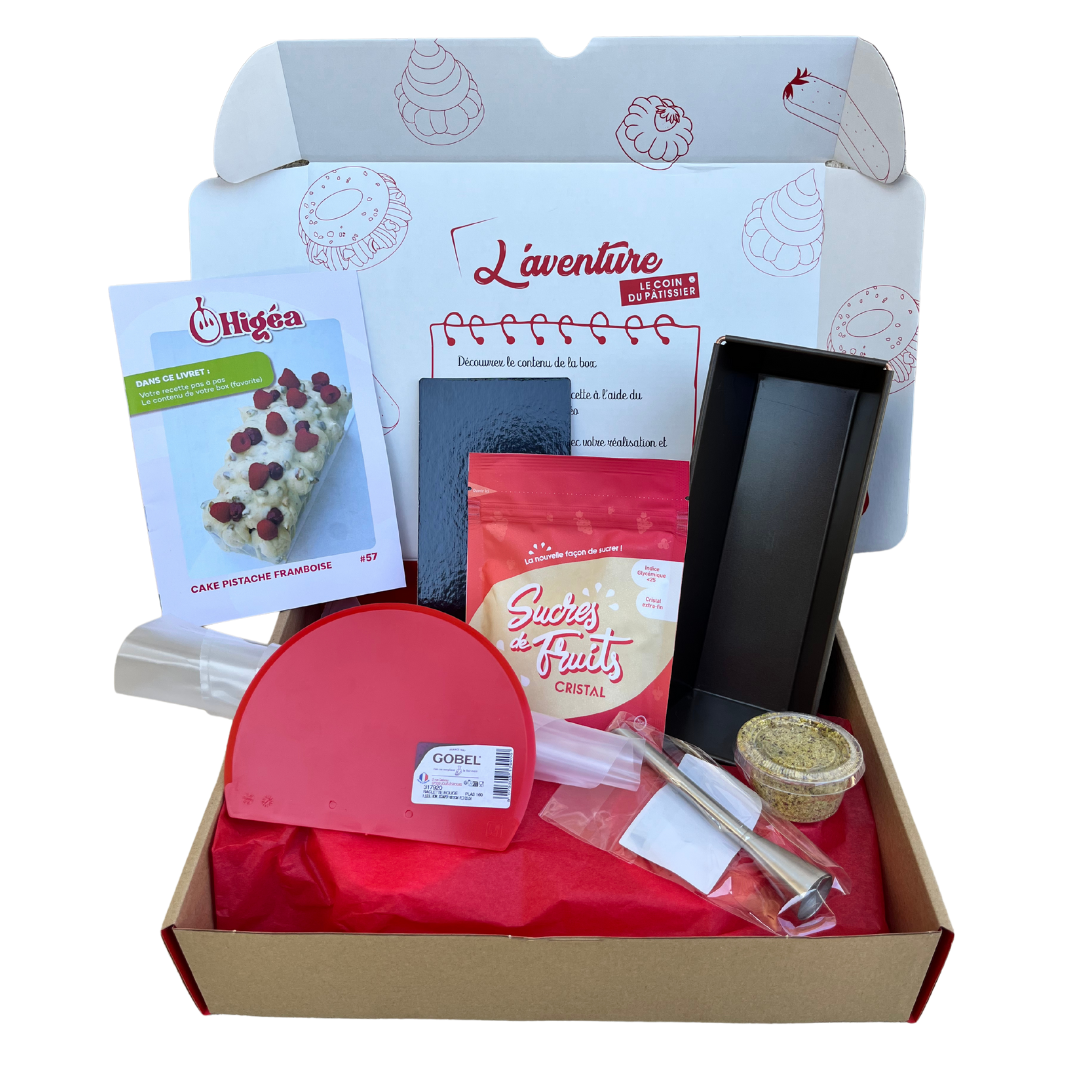 La Box - Cake Pistache Framboise