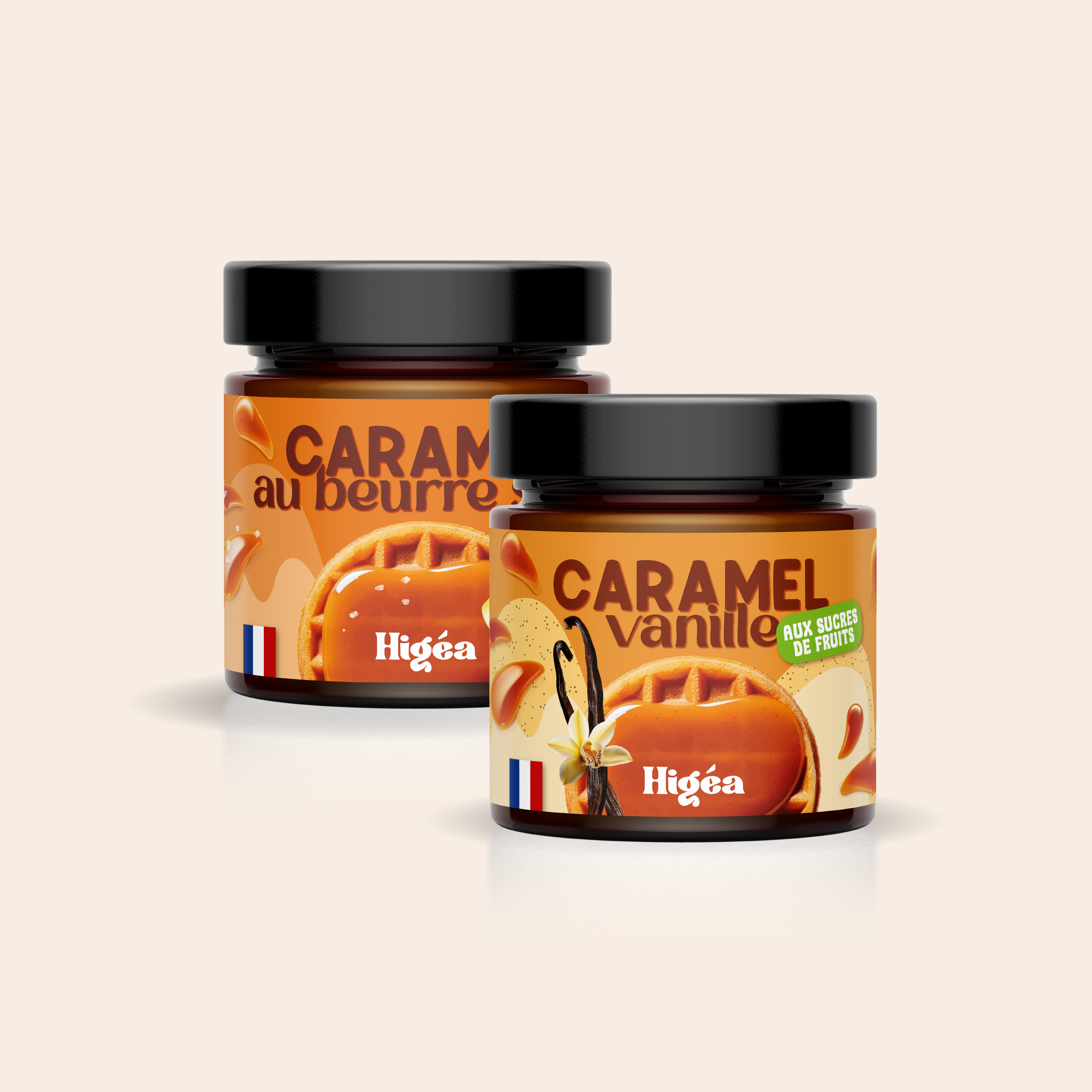 Duo de caramels