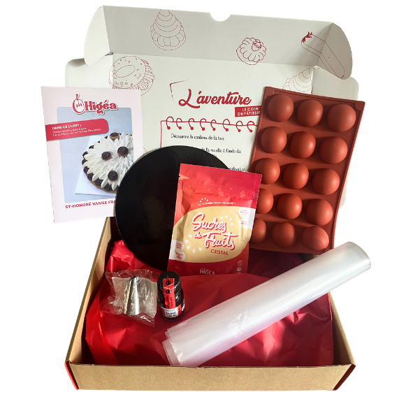 La Box - Saint-honoré Vanille Fraise
