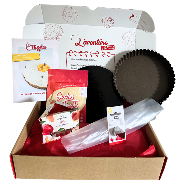 La Box - Tarte Fleur Mangue Vanille
